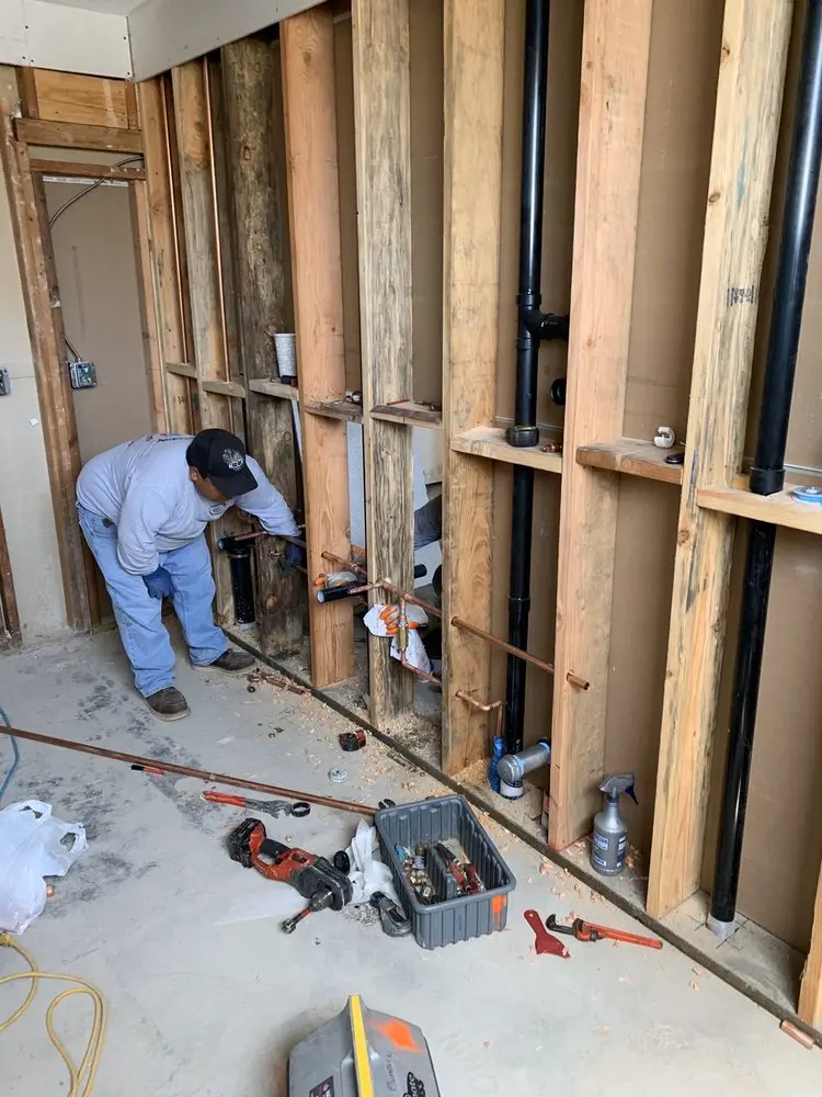 Commercial rough-in plumbing for Trenchless Sewer Repair in Tuscaloosa